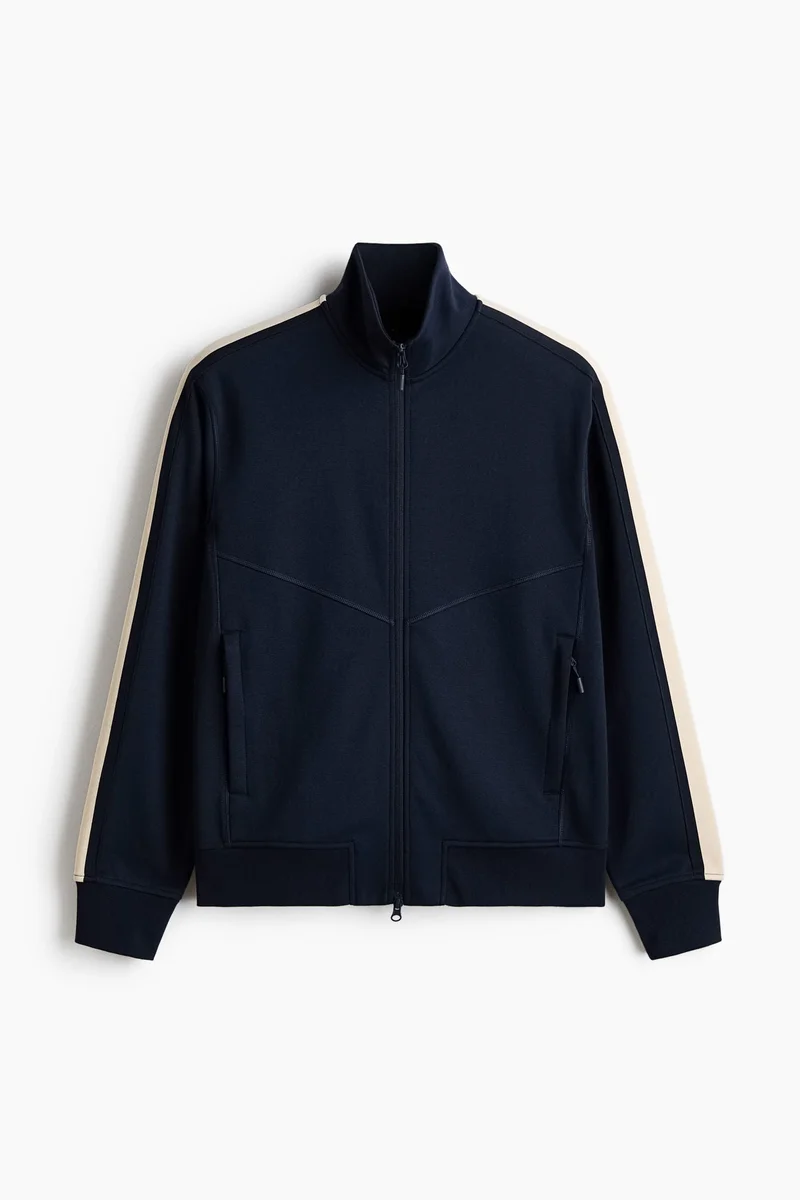 H&M  Regular Fit Track jacket with DryMove™ for Men | Best Price UAE